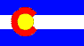 State flag of Colorado