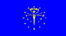 State flag of Indiana